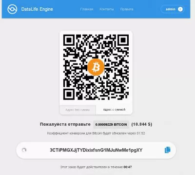 CryptApi.io для DLE. Платежный шлюз для системы оплаты Webcash